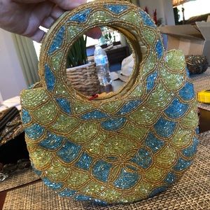 Women’s beaded purse.